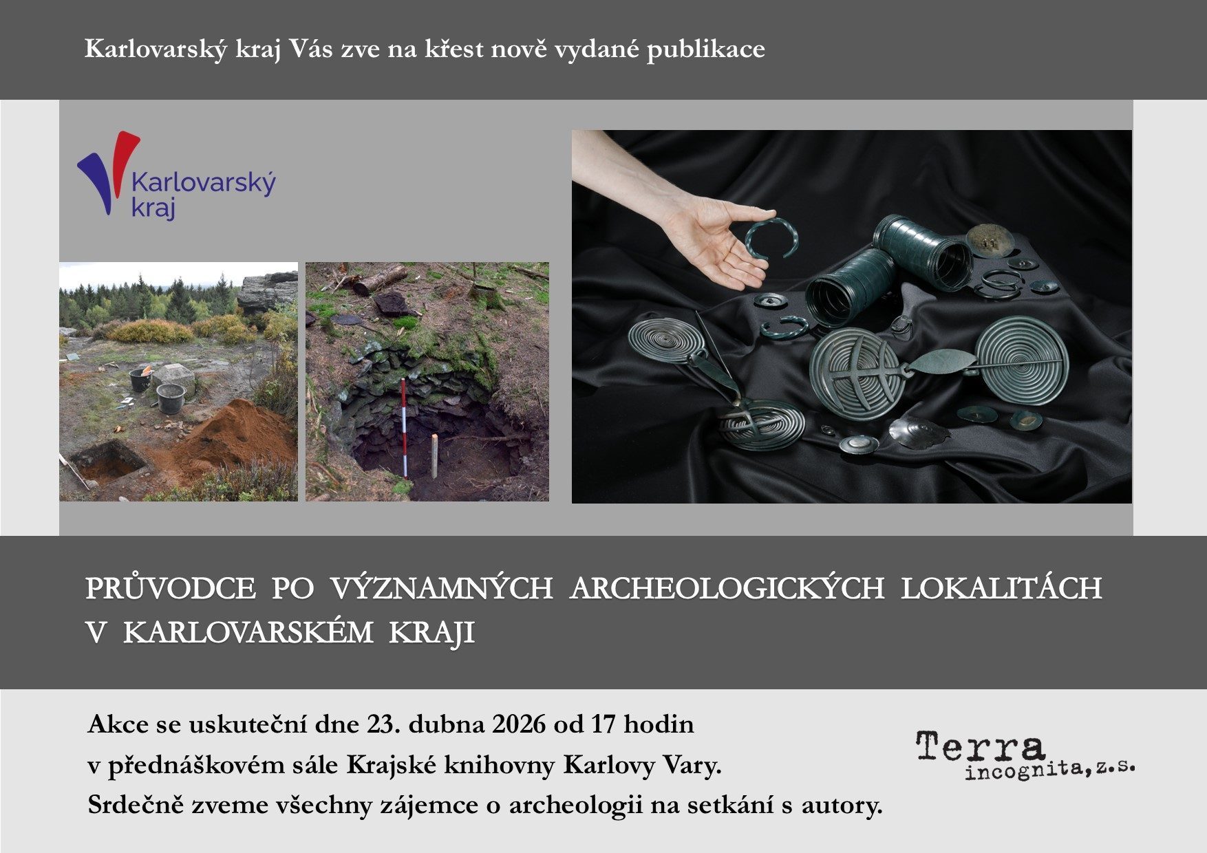Průvodce po archeologických lokalitách v Karlovarském kraji