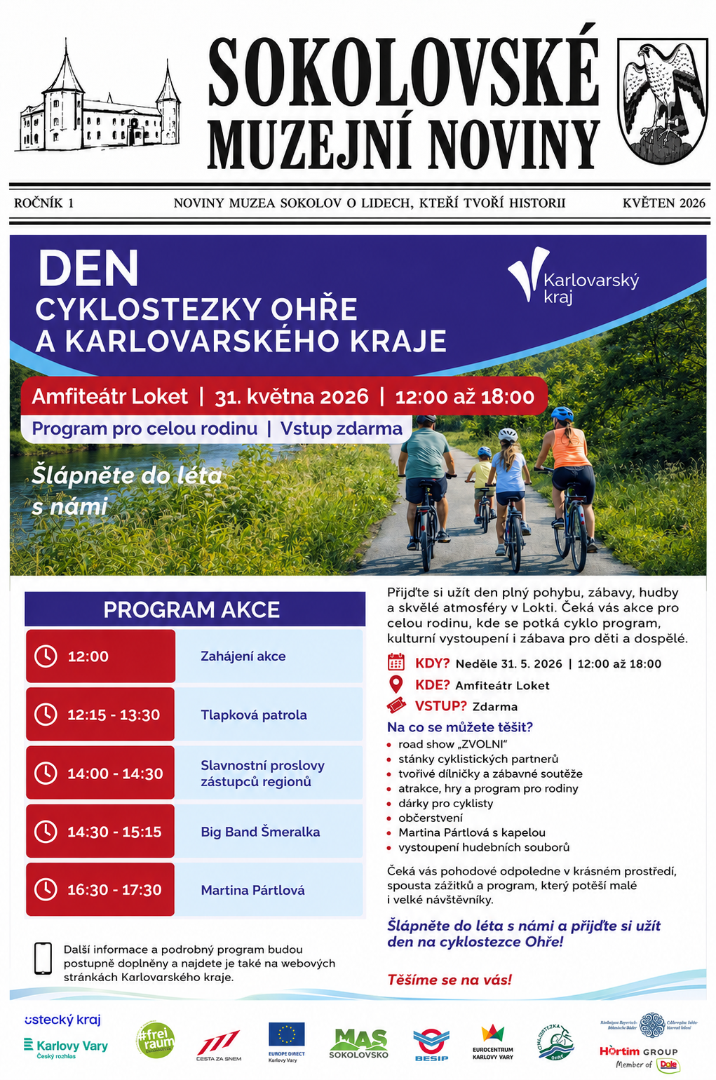 DEN cyklostezky Ohře a Karlovarského kraje